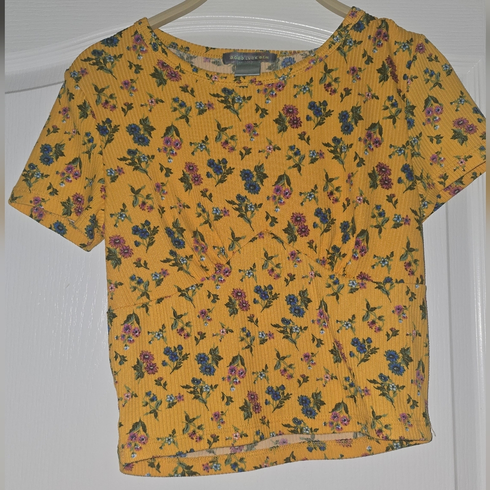 Good Luck Gem Crop Top